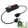 Digital USB Timer Switching Cord Wire Digital 24H Adjustable Timing Energy-off Switches Countdown Timer Self Power-off Switches