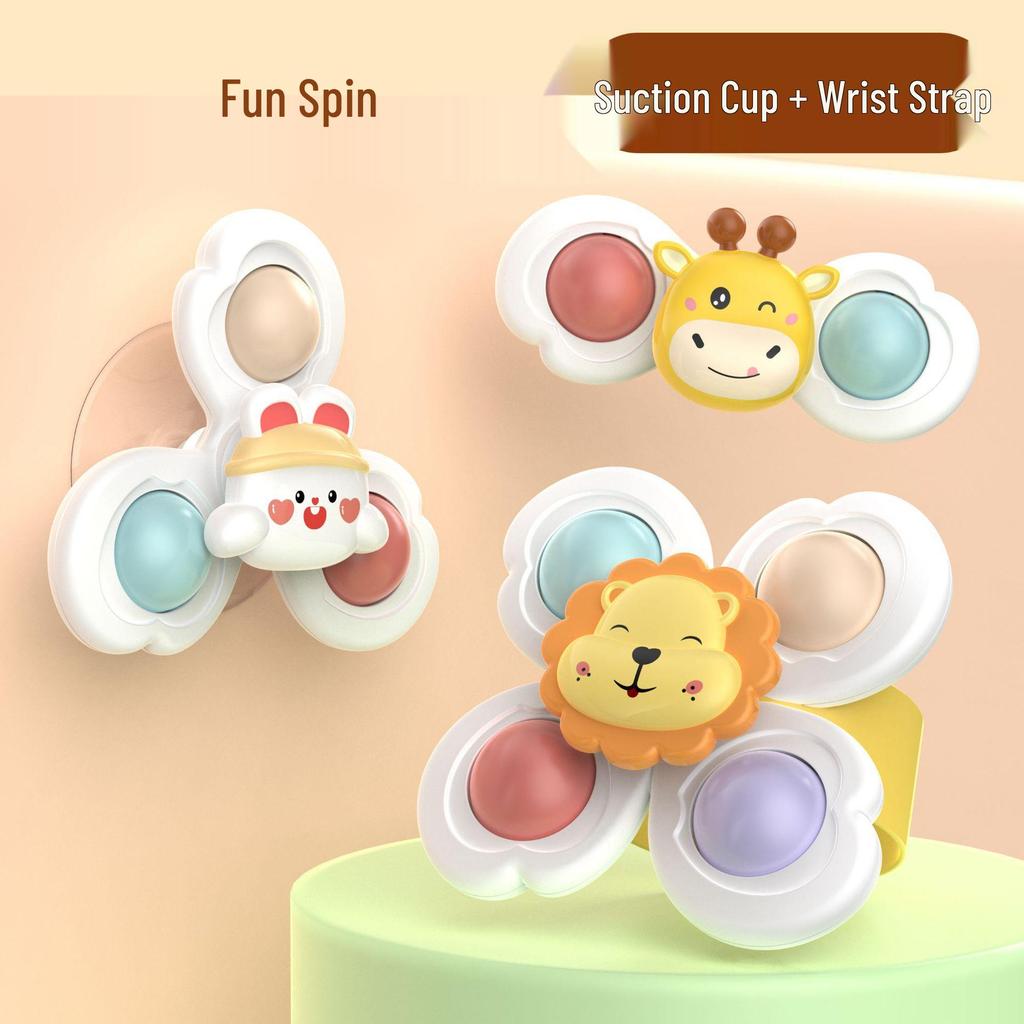 Gyro Spinner Teething Wristband for Babies 0-12 Months