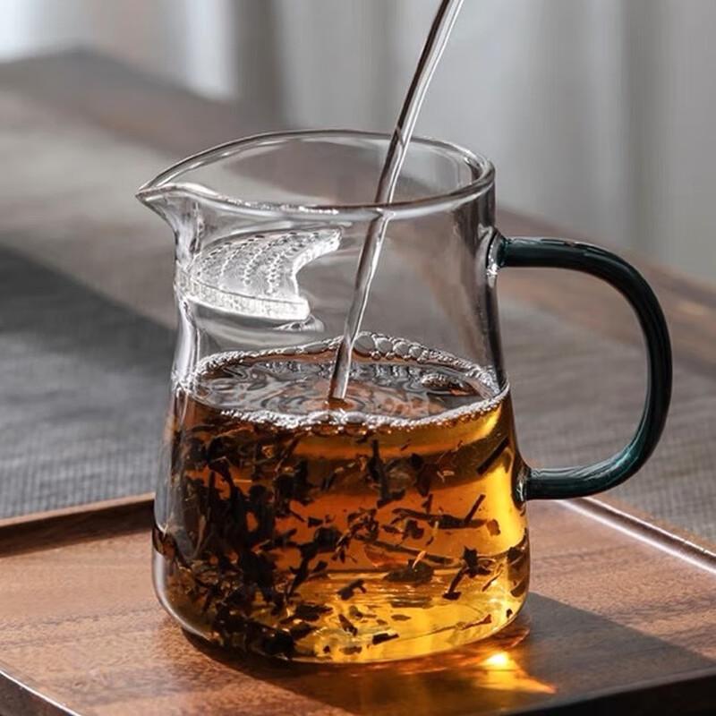 Shangqi Glass Crescent Tea Server with Infuser
