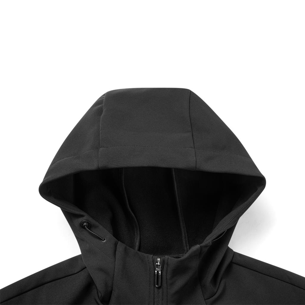 Li Ning Fitness Series Water-Resistant Warm Hooded Windbreaker With Logo Men Outerwear AFDVB33-1