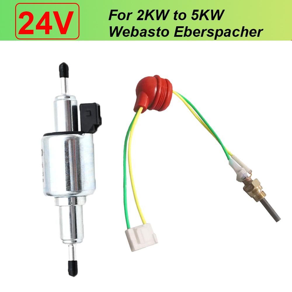 12V/24V 2KW-5KW White Cap Ignition Plug+22ML Oil Pump Car Air Parking Heater Replacement Parts For Webasto Eberspacher
