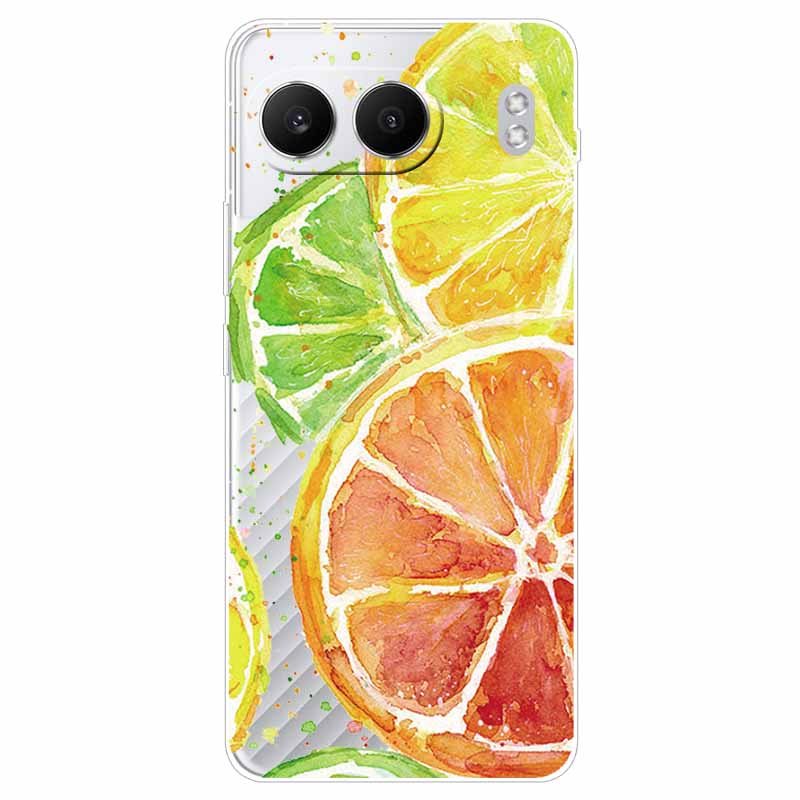 For One plus Nord 4 Case 6.74'' Flowers Transparent TPU Silicone Funda Capa for Oneplus Nord 4 Nord4 5G Soft Covers Coques bags
