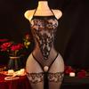 Transparent Fishnet Net Bodystockings Women Sexy Fishnet Lingerie Babydoll Bodysuits Open Bra Nightwear Erotic Costumes