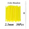 20/30pcs 2.3/3.3/4/5mm Hair Root Perm Rods Bars Curlers with Clips Bangs Fluffy Salon Hair Rollers Set Hair Styling Tools