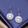 French Minimalist Sunflower Zircon Earrings - Luxury Fashion Gift