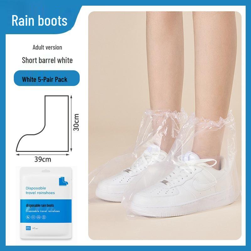 Waterproof Non-slip Rain Shoe Covers for Adults & Children - Durable, Thickened Foot Protection for Rainy Days