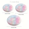 Plush Cat Bed Mats Round Pet Bed For Cats Small Dogs Soft Fleece Pet Sleeping Mat Kitten Puppy Nest Pet Cushion Cat Accessories