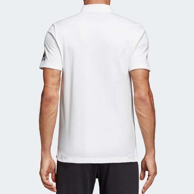 adidas Mh Plain Polo Shirt Men Tops White DQ1450