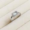 Moonstone Women's Fashionable Open Adjustable Ring with Unique Design