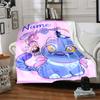 Customizable KPop Demon Hunters40 Throw Blanket – Personalized Name, All-Season Cozy Snug Blanket, Machine Washable, Personalized Blanket