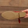 Women's Suede Martin Boots with Thick Low Heels and Side Zipper - Large Size Available