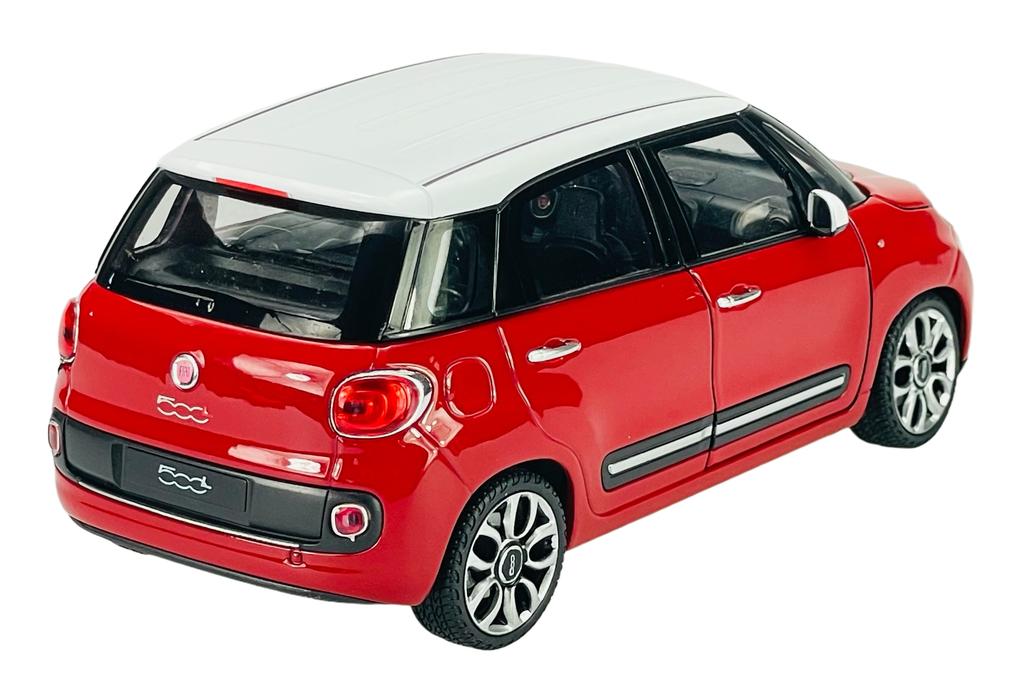 WELLY 2013 FIAT 500L ČERVENÁ 1:24 24038