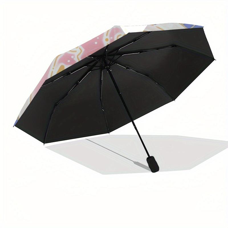 1pc Hello Kitty Milk Bottle StarUmbrella with Plastic Handle,Suitable for All Seasons Home Travel Outdoor UmbrellaSanlio186