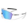 Oakley Corridor Sq Logo Temples Propionic Acid Irregular Sunglasses Men's White