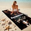 Till Lindemann, Lead Singer of the German Heavy Metal Rock Band Rammstein, Outdoor Camping Vacation Swimming Beach Scarf Decorative Blanket F16