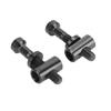 2Pcs RISK Bike Seatpost Screw Titanium Alloy M5x30mm Balance Seat Post Seat Tube Fixing Screw Black