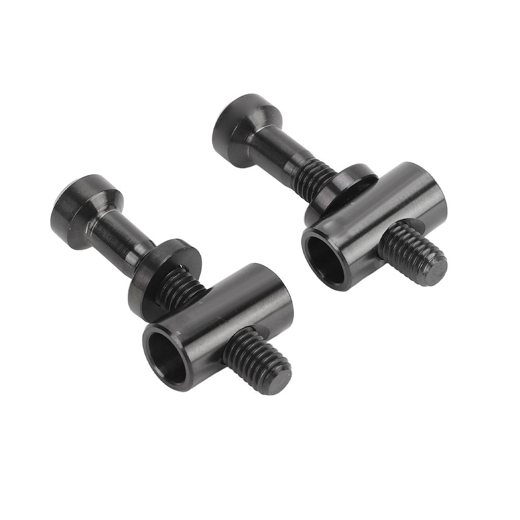 2Pcs RISK Bike Seatpost Screw Titanium Alloy M5x30mm Balance Seat Post Seat Tube Fixing Screw Black