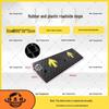 Household Rubber Threshold Ramp for Curbs and Slopes: Car and Road Edge Climbing Pad