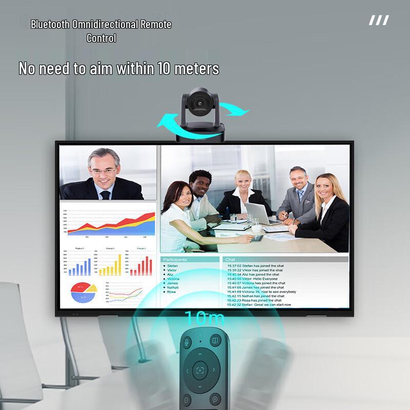 Hikvision 4K Live Streaming Webcam with Remote Pan/Tilt