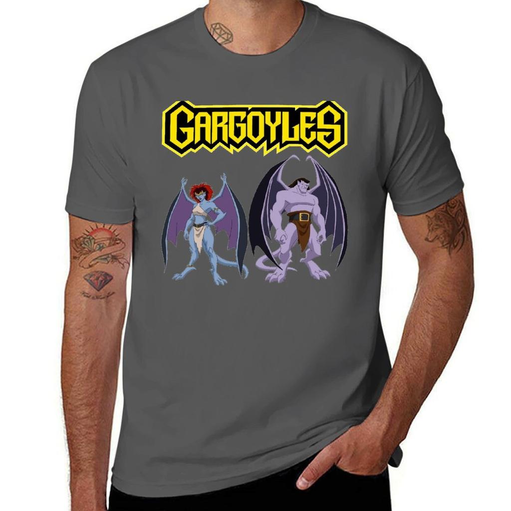 Gargoyles T-Shirt Baumwoll-T-Shirts Unisex 100 T-Shirt