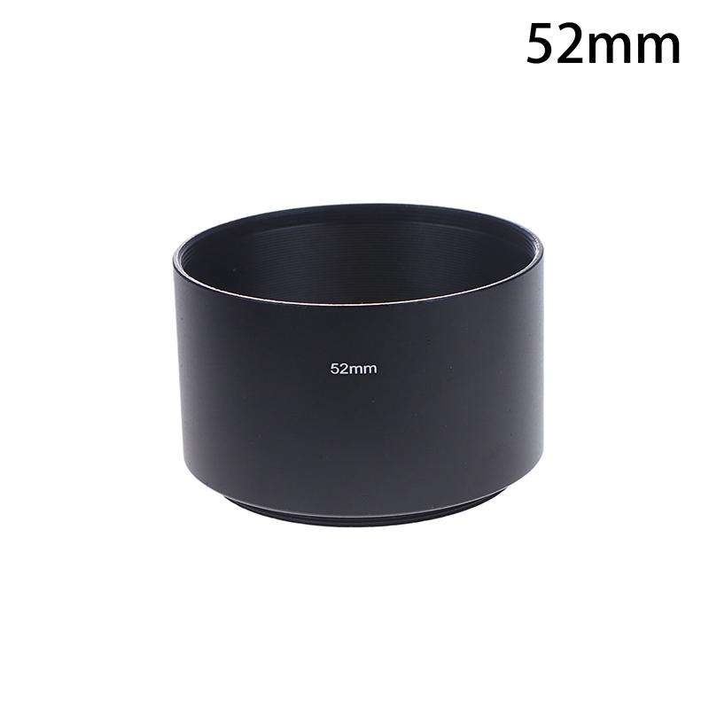 40.5Mm 43Mm 46Mm 49Mm 52Mm 55Mm 58Mm 62Mm 67Mm 72Mm 77Mm Long Metal Lens Hood For Camera Lens Universal Sunshade