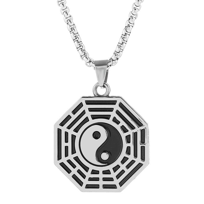 Creative gossip pendant decorative necklace men and women with the same chain popular hot-selling jewelry