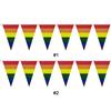 5/10M LGBT Pride String Flag Pennant 10/20 Flags Rainbow Bunting Gay Pride Banner for LGBT Festival Party Celebration Decoration