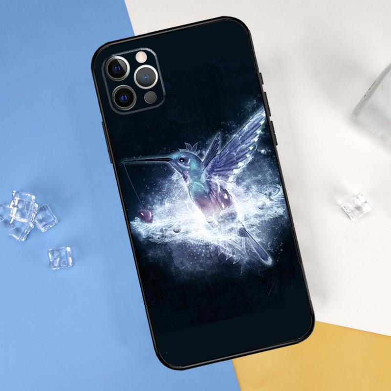 Hummingbird Phone Case For iPhone 15 Pro 16 Pro 11 13 14 Pro Max 12 Mini XR 16 15 Plus 16e Cover Shell