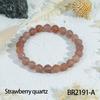 Multi-Color Transparent Crystal Bead Bracelet for Women - Layered French Style Jewelry