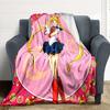 1PC Sailor Moon Blanket, Throw For Sofa, Bed, Travel, Camping, Livingroom,