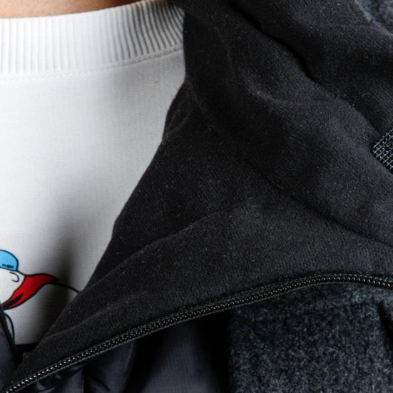 Winter Winddicht Wasserdicht Motorrad Hals Wärmer Fleece Futter Reißverschluss Schulter Wärmer Outdoor Radfahren Warm Schal