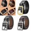 Elegant 2024 Unisex Automatic Buckle Belt Fashionable Pu Material Simple Design Perfect For All Styles