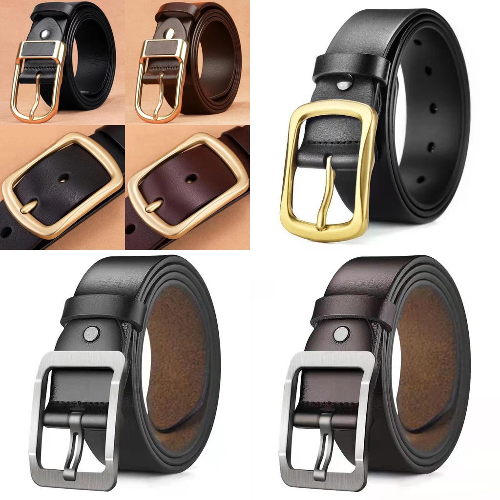 Elegant 2024 Unisex Automatic Buckle Belt Fashionable Pu Material Simple Design Perfect For All Styles