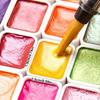20/36/98 Farben Perlmutt-Aquarellfarbe - Intensiver Glanz Lichtechtheit Metallische Aquarellfarbe Set Glitzer Solide Pigmente