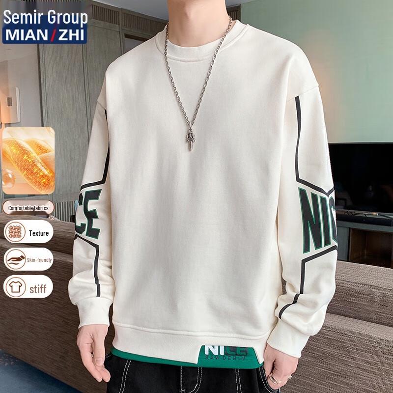 

Men s Loose Fit Round Neck Long Sleeve Sweatshirt 3XL