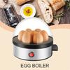 Space Saving Eggs Boiler 350W Automatic Cooker 6 Eggs Capacity Electric Steamer Multi Functional Kitchen Appliance