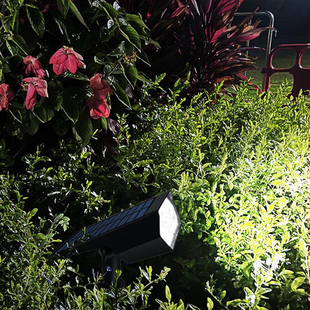 Solar Lawn Spotlight Outdoor Patio Landscape Lawn Street Light Garden Villa Lighting Wall Lights