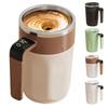 Copo de Café com Agitação Automática com Display de Temperatura em Tempo Real Recarregável Caneca Auto-Agitadora Isolada de Parede Dupla Aço Inoxidável 316