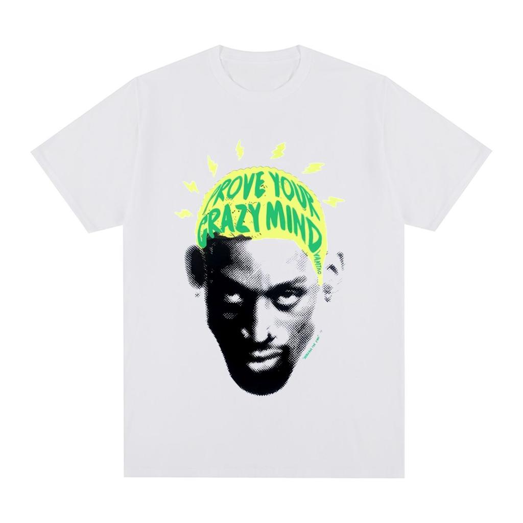 Dennis Rodman Hip Hop Vintage Tshirt Cotton Men T Shirt New Tee Tshirt Womens Tops