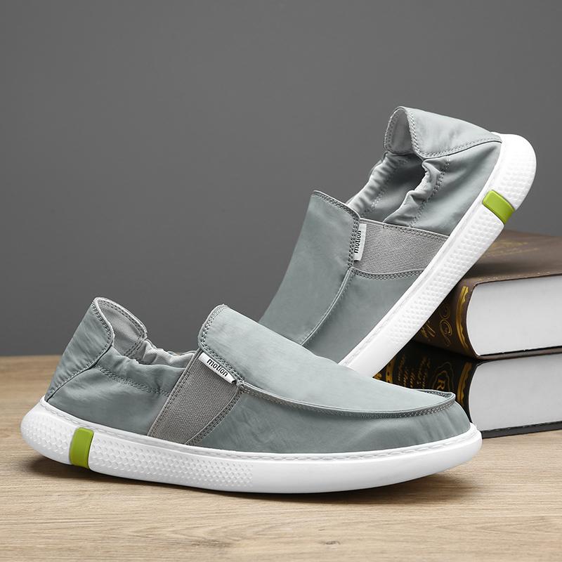 Men Canvas Shoes Fabric Fashion Causal Men Shoes for Men Driving Shoes Soft Comfortatble Man Footwear Lightweight Casual