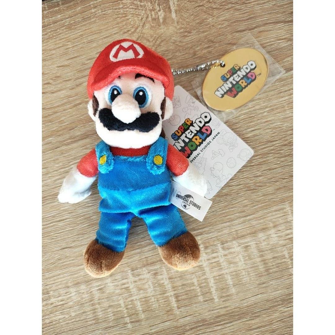Rare USJ Limited Super Mario Plush Keychain 2020 Gold
