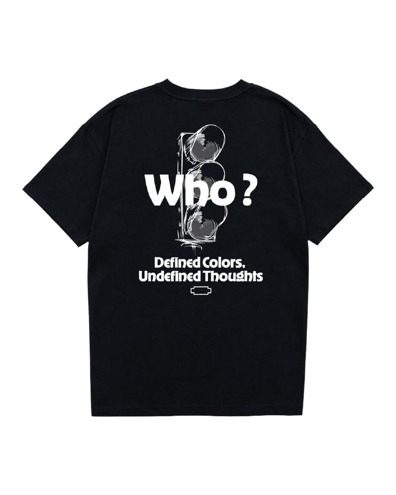 BLANKBRICK Traffic Signal Short Sleeve T-Shirt (Black)