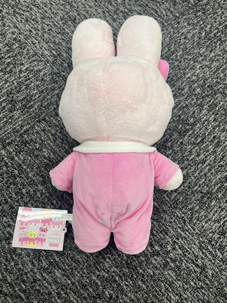 Esther Bunny Plush Toy with Ribbon OOTD Sunday (ootd_05)