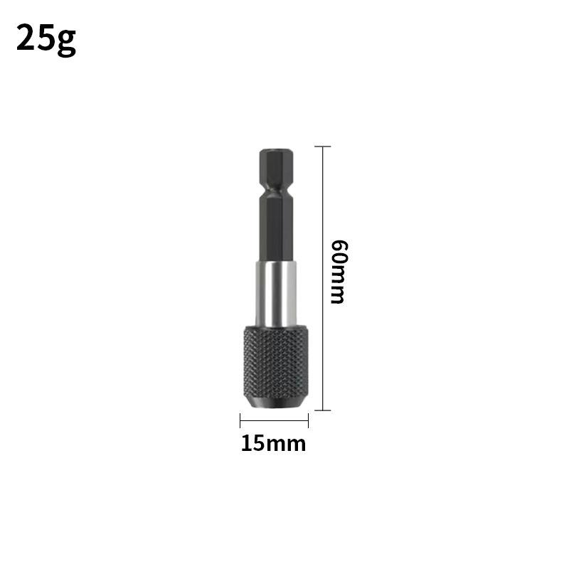 Hexagonal Quick-Release Self-Locking Extension Rod for Electric Drill Screwdrivers