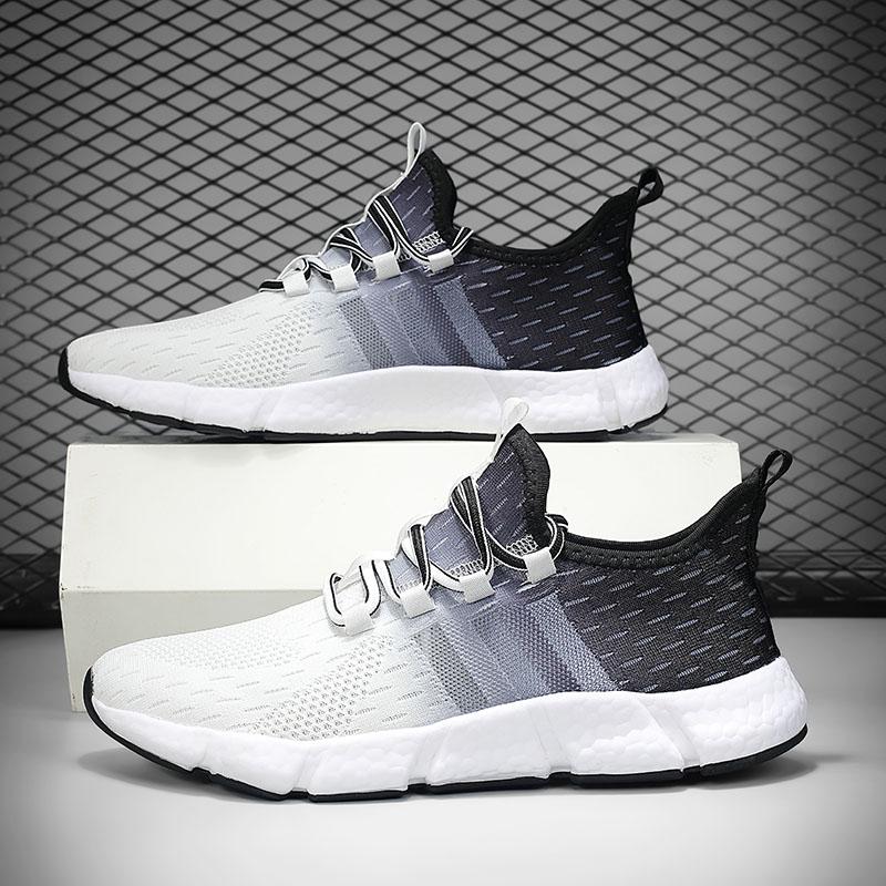 2025 Unisex Casual Sports Shoes Large Size 39-46, Breathable Mesh Gym Running Sneakers Non-Slip Lightweight Footwear for Men Women