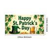 St Patricks Day Backdrop Banner With Beer Mug And Clover Party Event Decoration Photo Booth photography Background Props