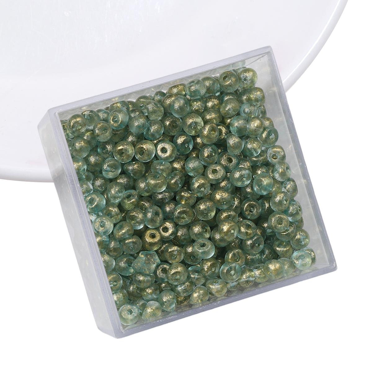 

100 шт. акрилових намистин. Підвіски. Прозорі перлинні намистини. Для виготовлення ювелірних виробів. зелений