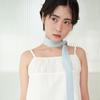 Shine Long Scarf - Sky Blue