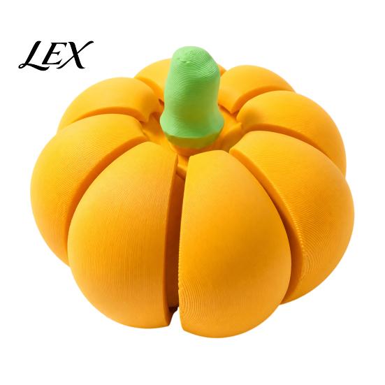 Pumpkin Fidget Clicker 3D Printed Clicker, Stress Relief Clicky Toy, Holiday Desk Toy Mini Finger Halloween Thanksgiving Harvest Gift Party Favors