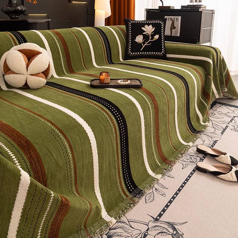 

Чехол на диван легкая роскошь высококлассная подушка для дивана одеяло для дивана новый универсальный для четырех сезонов защита от царапин кошек диванное полотенце чехол для дивана 180*230cm